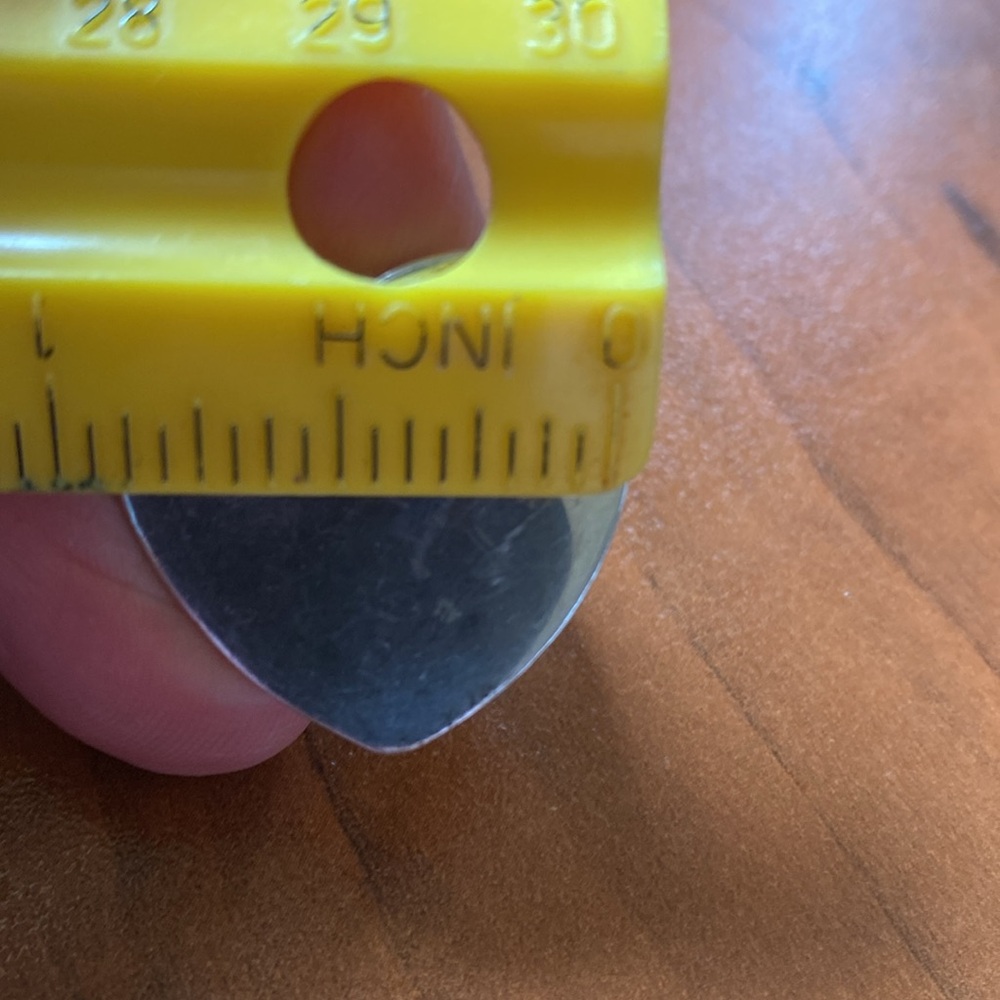 Size 7 Heart Ring 925 Thin Wavy Statement Jewelry… - image 6